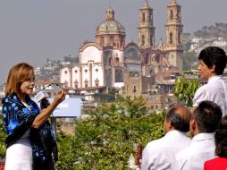 Vázquez Mota realizó un ''Encuentro Ciudadano'' en Taxco, Guerrero. EL UNIVERSAL  /