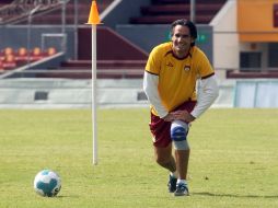 El capitán, 'Cheto' Leaño está listo para disputar su último partido en la máxima categoría del balompié mexicano. ARCHIVO  /