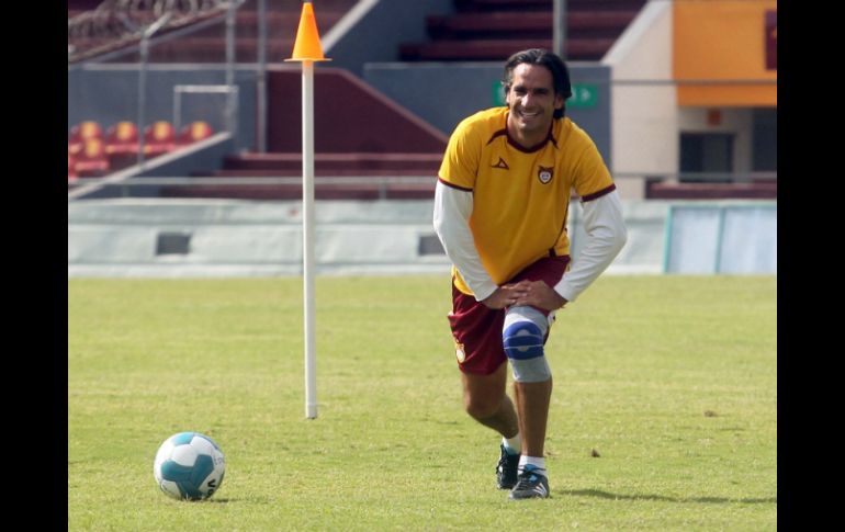 El capitán, 'Cheto' Leaño está listo para disputar su último partido en la máxima categoría del balompié mexicano. ARCHIVO  /