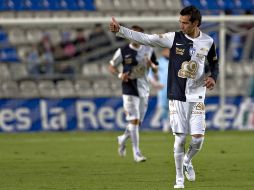 Daniel Arreola de Pachuca, durante juego de la semana 6 del Clausura 2012. MEXSPORT  /