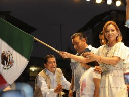 Josefina Vázquez Mota estuvo de gira en Baja California Sur. ARCHIVO  /