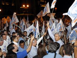 El candidato del PAN a la alcaldía de Guadalajara, Alberto Cárdenas Jiménez, fue de los primeros en arrancar su campaña.  /