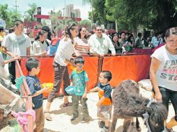 A los festejos del Día del Niño asistieron cerca de cuatro mil 500 personas.  /