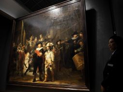 ''La ronda nocturna'' de Rembrandt, uno de los tesoros recuperados por los ''Monuments Men''. ARCHIVO  /