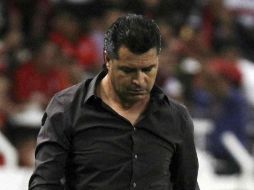 Juan Carlos Chávez, técnico del Atlas. El equipo evitó el descenso. MEXSPORT  /