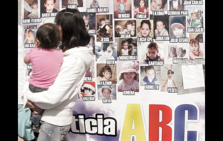 La guardería ABC se incendió el 5 de junio de 2009 en Hermosillo, con saldo de 49 menores muertos. ARCHIVO  /