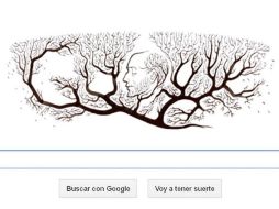 Santiago Ramón y Cajal, en un doodle con mucha neurona. ESPECIAL  /