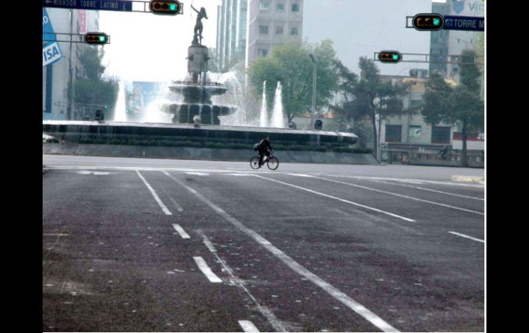 Las esculturas se exhibirán en la avenida Paseo de la Reforma, frente al Museo Nacional de Antropología. ARCHIVO  /