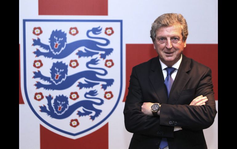 Roy Hodgson tiene en mente metas ambiciosas al frente de Inglaterra. EFE  /