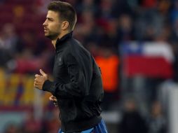 Piqué militó en el Manchester United hace cuatro temporadas, antes de pasar al Barcelona. EFE  /