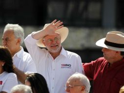 Durante su recorrido los vecinos le solicitaron más seguridad en la zona. ARCHIVO  /