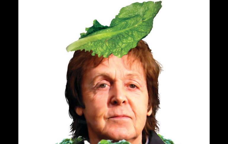 Un corazón sensible que restringió todo bocado de carne al organismo es el que tiene Paul McCartney. ARCHIVO  /