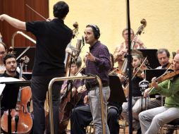 Drexler comparte su nueva producción con la Orquesta Sinfónica de Euskadi. EFE  /