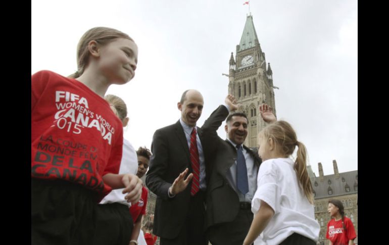 El anuncio se hizo en un acto que fue encabezado por el Ministro de Deportes de Canadá, Bal Gosal. REUTERS  /