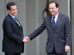 Hollande y Sarkozy terminaron su campaña ayer viernes 4 de mayo. ARCHIVO  /