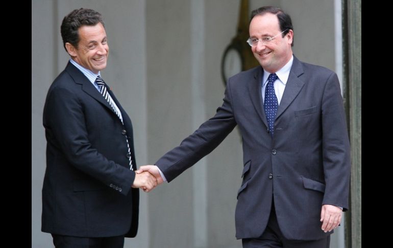 Hollande y Sarkozy terminaron su campaña ayer viernes 4 de mayo. ARCHIVO  /