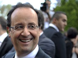 Hollande se convierte en el segundo presidente socialista de Francia. AFP  /