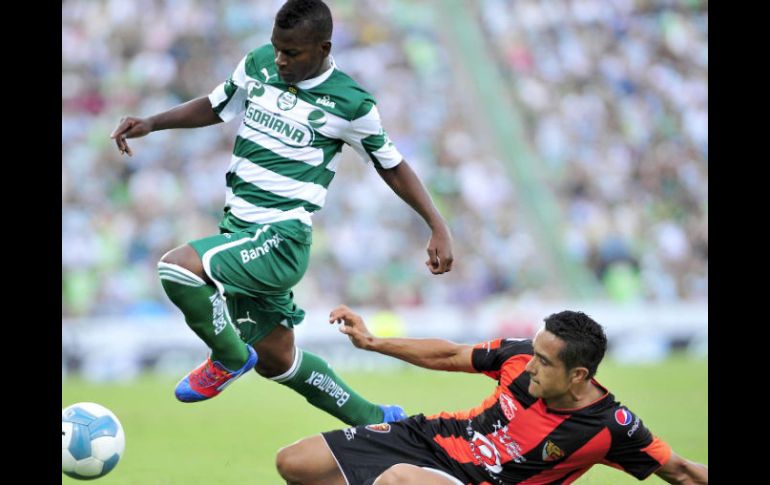 Quintero marcó en los últimos segundos del partido de ida de los cuartos de final. NOTIMEX  /