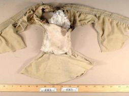 Foto de archivo del FBI que muestra una bomba oculta en una pieza de ropa interior. EFE  /