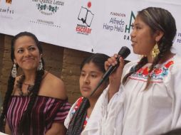 La cantante aceptó participar en el evento por su interés en la educación del país y aun más en Oaxaca, de donde es originaria. ARCHIVO  /