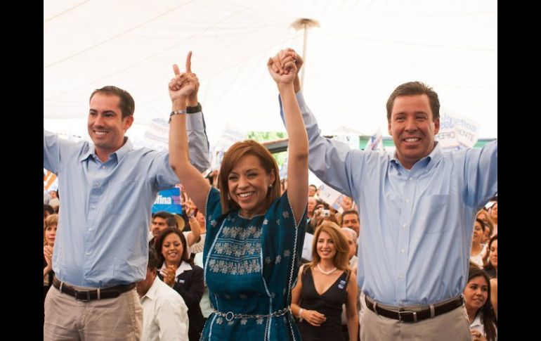 Josefina Vázquez Mota durante un encuentro ciudadano en Guanajuato. NTX  /