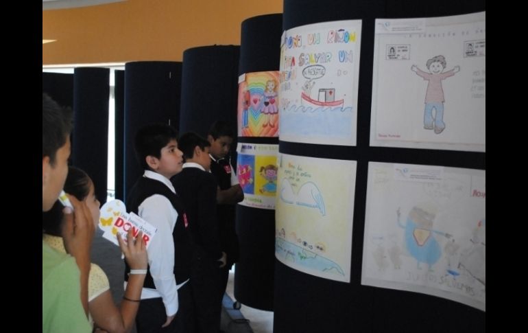 Se logró una cifra record de participación con mil 400 dibujos.  /