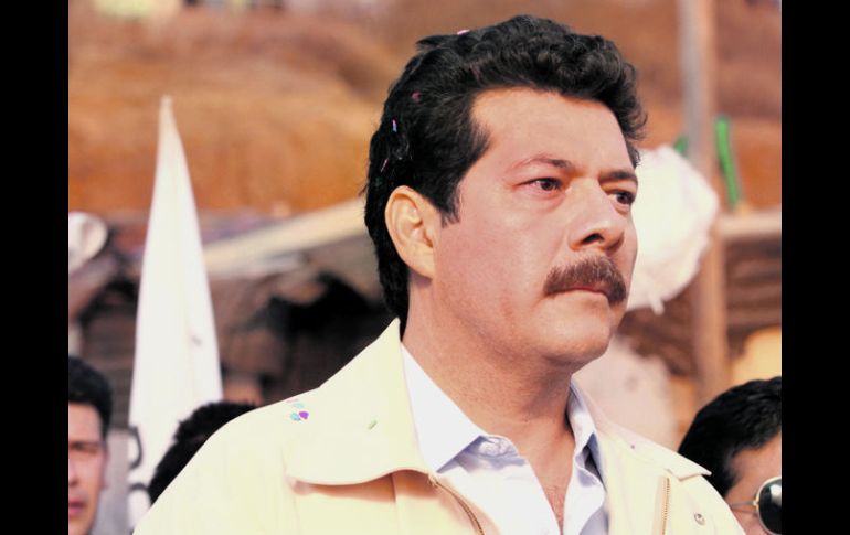 El actor confesó que la escena del homicidio de Luis Donaldo Colosio lo impactó mucho, y tuvo que repetirla ocho veces. EL UNIVERSAL  /