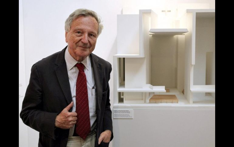 El arquitecto Rafael Moneo, ganador de la XXXII edición del Premio Príncipe de Asturias de las Artes. EFE  /