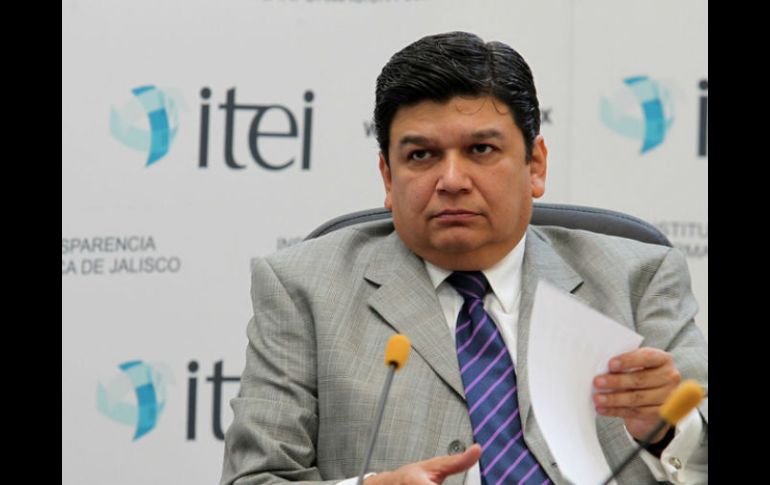 Jorge Gutiérrez Reynaga titular del ITEI señaló que no podía dar más información por la veda electoral. ARCHIVO  /