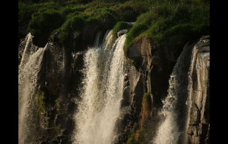 El cauce sigue conteniendo residuos industriales y vapores tóxicos. ARCHIVO  /