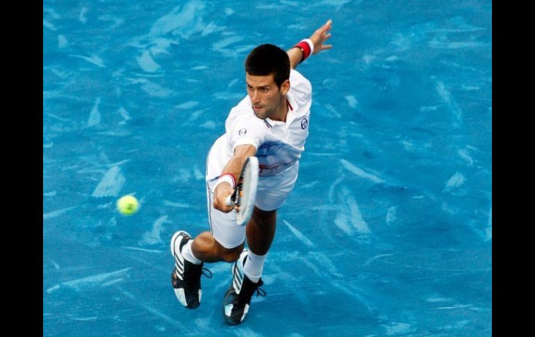 Djokovic cayó por sorpresa en dos sets, por 7-6 y 6-3. REUTERS  /