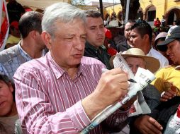 Para Andrés Manuel López Obrador gastar cuatro millones 092 mil 144 pesos en el primer debate presidencial fue “lamentable”. ARCHIVO  /