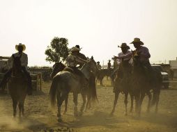 Quienes sí fueron hicieron gala de sus equinos y algunas de sus habilidades.  /