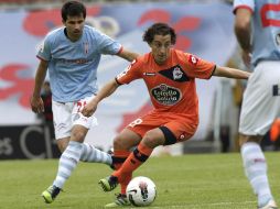 Andrés Guardado llegó a 11 dianas en la Segunda División de España. EFE  /