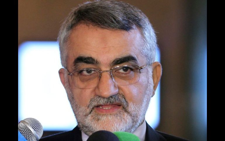 Alaeddin Boroujerdi, un destacado legislador iraní, no descartó una posible visita de la IAEA a Parchin. ARCHIVO  /