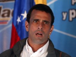 El candidato Capriles dijo que algunos dan declaraciones que lejos de contribuir. ARCHIVO  /