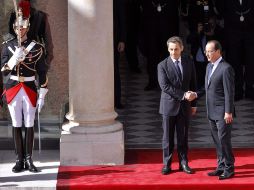 François Hollande, de 57 años,  es el séptimo presidente de la Quinta República francesa. AFP  /