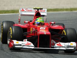 Massa finalizó en la decimoquinta posición en el circuito español. AFP  /