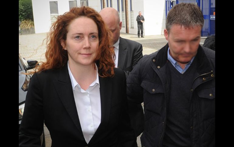 Rebekah Brooks enfrenta cargos por obstrucción de la labor de la justicia.  AFP  /