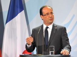 El presidente Francois Hollande dice que bajo su liderazgo París va a ser un aliado confiable para Washington. AFP  /