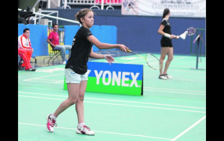 Haramara Gaitán aportó ayer a Jalisco una medalla de plata de bádminton en la categoría singles Juvenil Menor. ESPECIAL  /