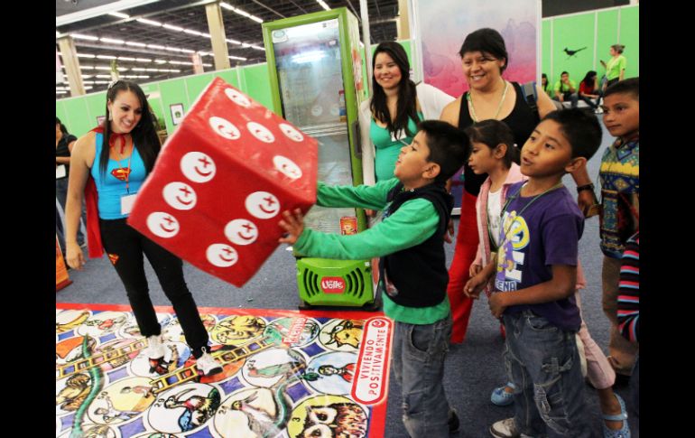 El festival para niños, Papirolas, tiene lugar en la Expo Guadalajara.  /