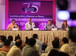 Los trabajos de la 75 Convención Bancaria iniciaron en Acapulco, Guerrero. EL UNIVERSAL  /