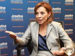 Josefina Vázquez Mota contempla establecer una política nacional de firmas y certificados electrónicos digitales. ARCHIVO  /