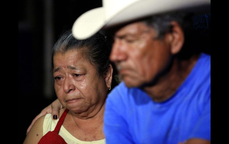 Héctor Gonzalez y Carmen Villarreal, padres de los mexicanos condenados a morir en la horca en Malasia. EFE  /