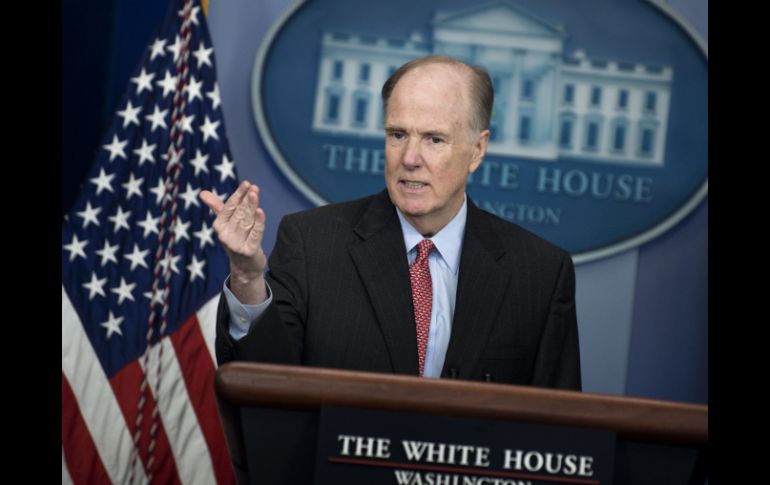 En una rueda de prensa el consejero de Seguridad Nacional de la Casa Blanca, Tom Donilon. AFP  /