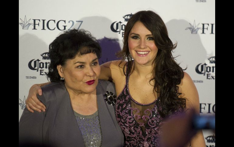 Dulce María y Carmen Salinas promoverán ''¿Alguien ha visto a Lupita?''.  /