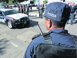 Todos los agentes de las fuerzas estatales y municipales deben haberse evaluado durante este año, según las disposiciones federales.  /