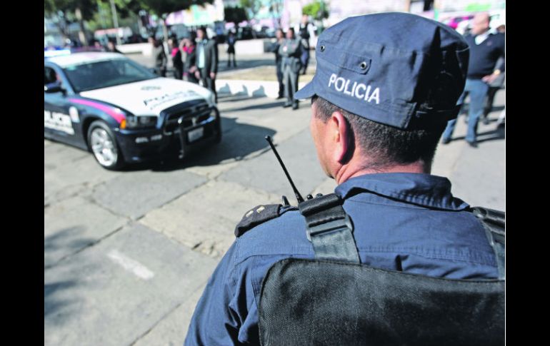 Todos los agentes de las fuerzas estatales y municipales deben haberse evaluado durante este año, según las disposiciones federales.  /