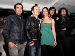 Entre aplausos y gritos de ¡esa Oreja!, ¡esa Oreja!, el quinteto español La Oreja de Van Gogh complació a sus seguidores. ARCHIVO  /